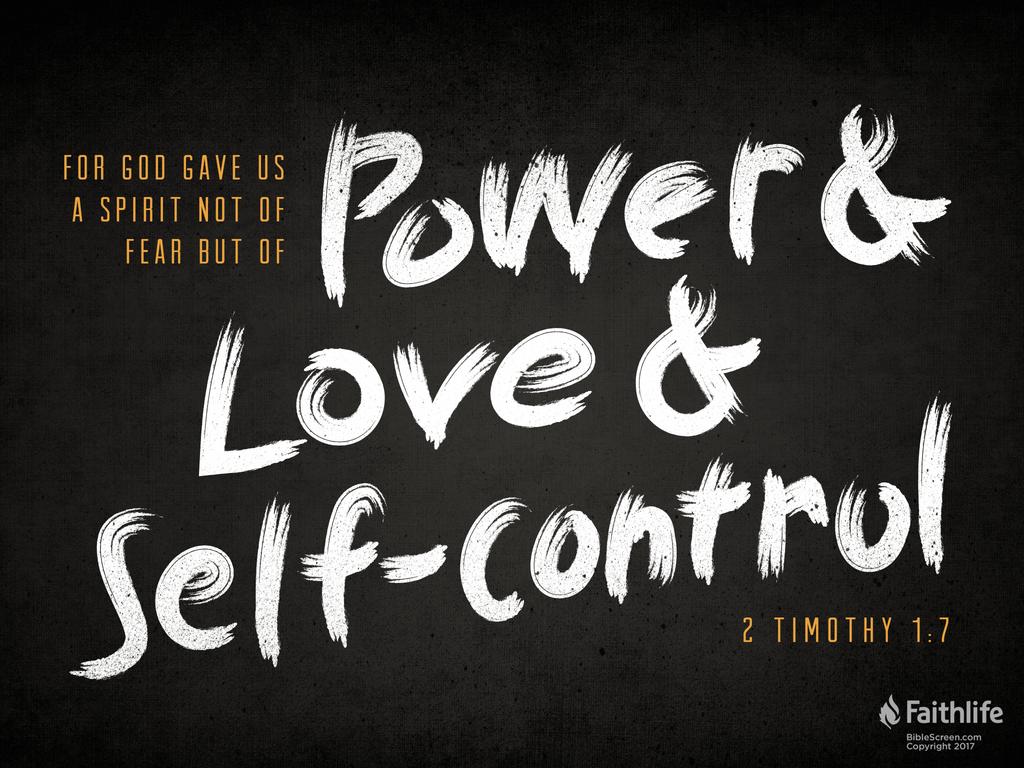 Power, Love, & Self&nbsp;Control